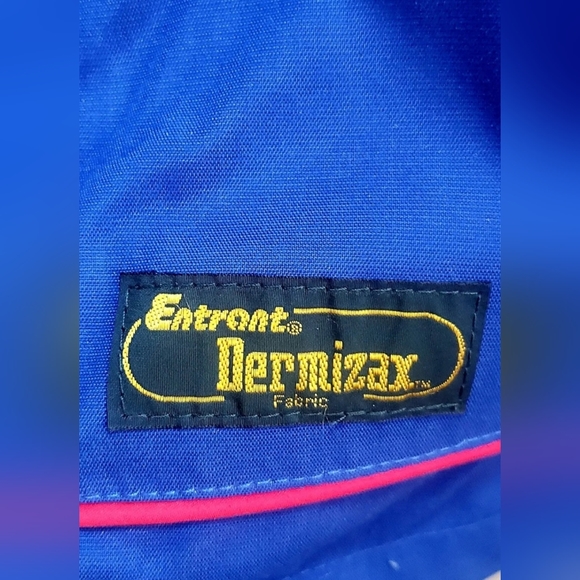 Mountain Uniform Ski Jacket Men's S Nylon Convert to Vest Blu/Wht Coat NWT $275 - Picture 9 of 12